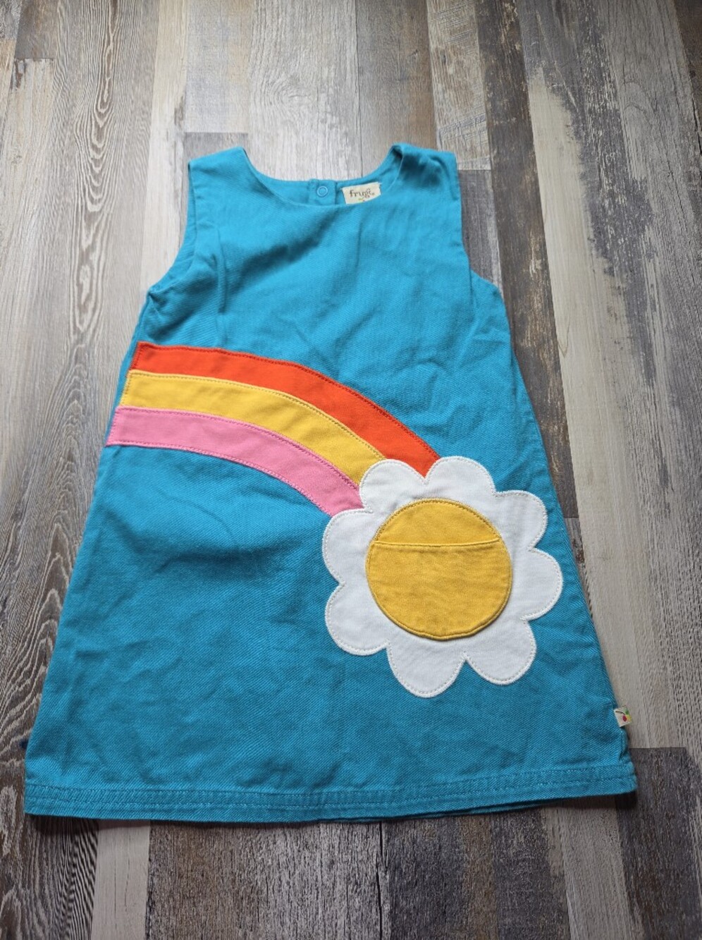 Frugi Girls Dress Size 2-3 A Frame